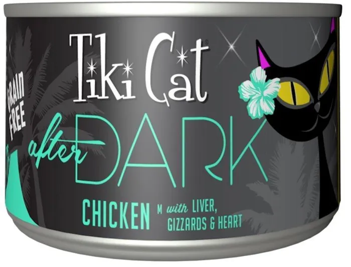 Tiki Cat After Dark Gf Chkn Canned Cat Food 5.5-oz
