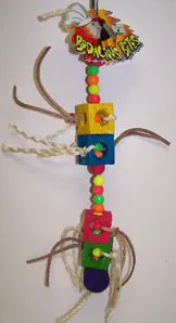Bodacious Bites Bird Toy Medium/large