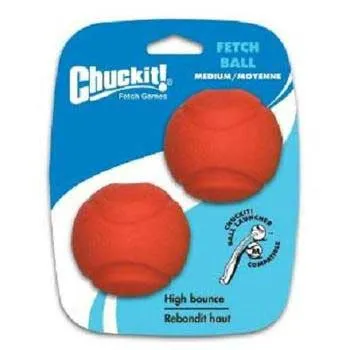 Chuckit Fetch Ball Medium 2 Pack