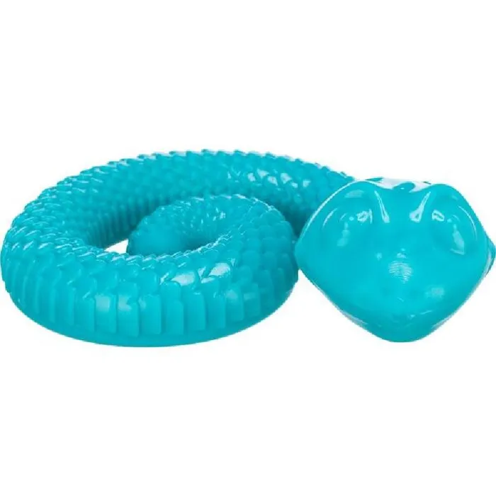 Trixie Dog Snack Snake Rubber Coiled 7"