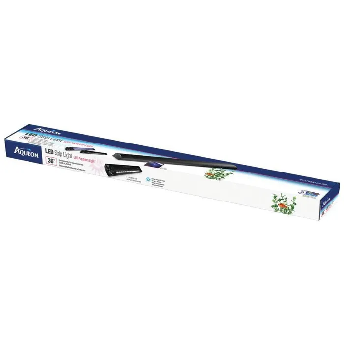 Aqueon Strip Light Led Black 36"
