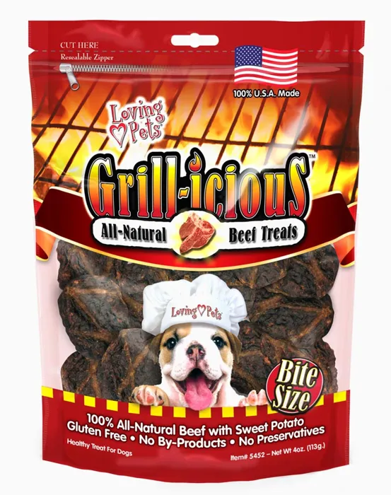 Lovp Grillic Bf/swp Bite 4oz;