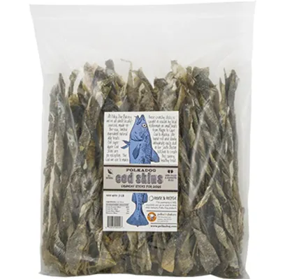 Polka D Cod Skin 2# Bulk Bag