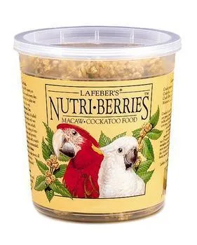 Macaw Berries 12 Oz Tub