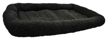Dreamzone Fleece Bed Black 3000 30x22"
