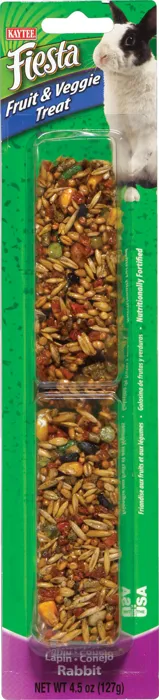 Kaytee Fiesta Rabbit Fruit & Veggie Sticks 4.5 Oz