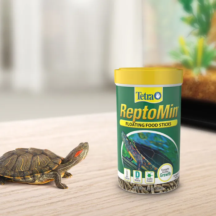 Tetra ReptoMin Floating Food Sticks 2.83 oz lifestyle