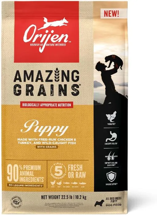 Orijen Puppy Amazing Grains 22.5lb