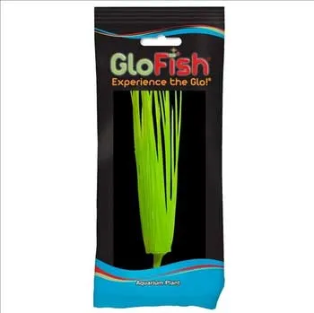Glofish 9" Hair Grass Plant - Electric Green