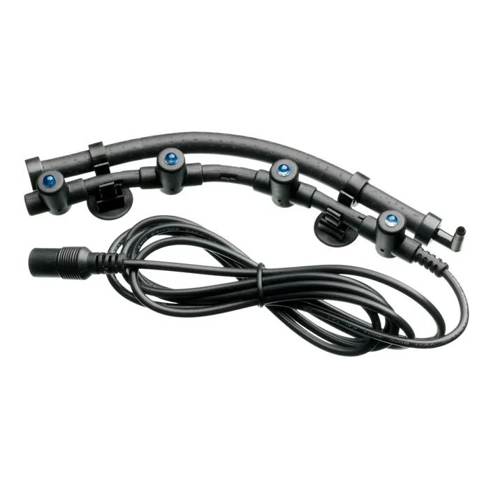 Flexible Led Bubble Wand Blue 7"