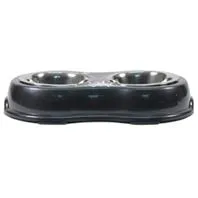 Burst Stainless Steel Double Diner Black 8 Oz