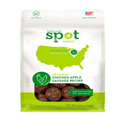 Spot Chicken Apple Sausage 6oz;