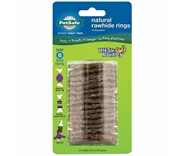 Busy Buddy Rawhide Treat Ring Refills, Original Rawhide, Medium