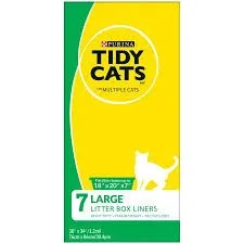 Tidy Cat Jumbo Liners 6x7 Ct