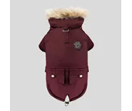 Size 18 Army Parka - Deep Red;