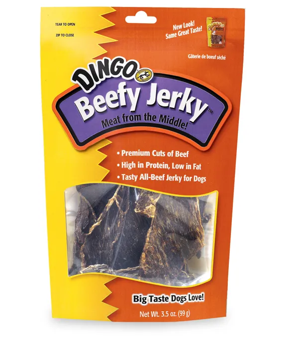 Dingo Beefy Jerky 3.5 Oz