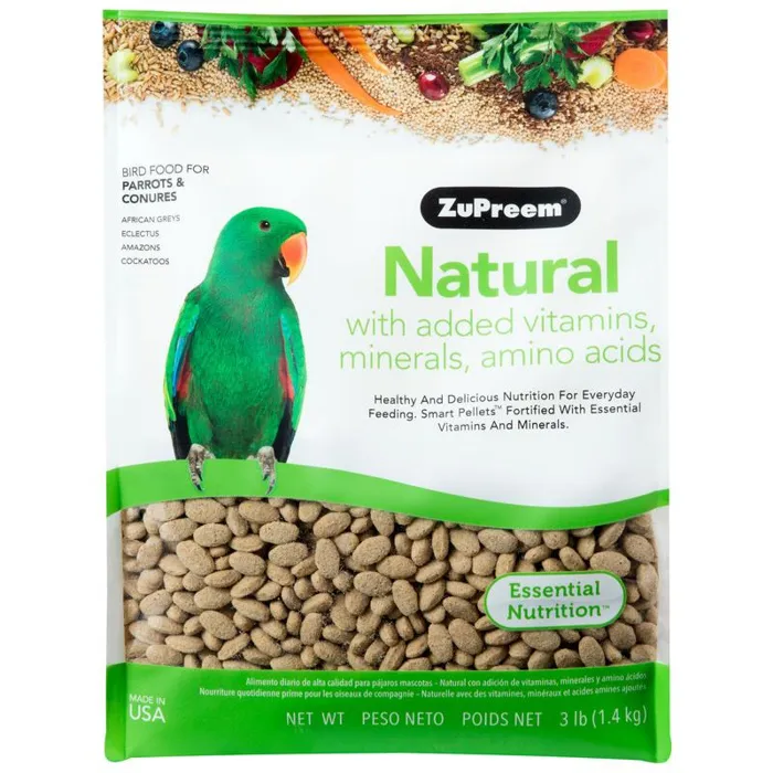 Zupreem Natural Medium/large 3 Lbs