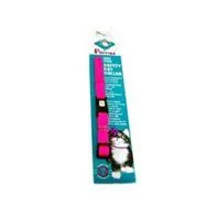 Adjustable Breakaway Cat Collar Hot Pink 3/8"