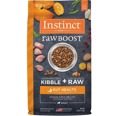 DISC  Instinct Dog Raw Boost GF Chicken Gut 4lb