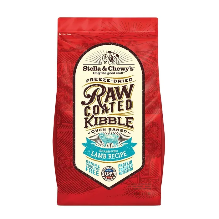Raw Coated Lamb Recipe Dry Dog Food 22-lb