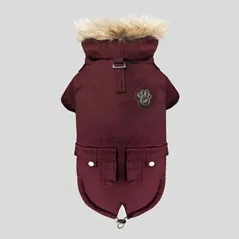 Size 18 Army Parka - Deep Red;