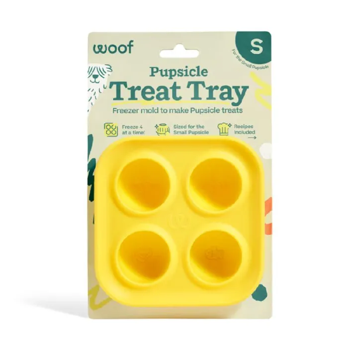 Woof Pupsicle Mold Rubber Sm