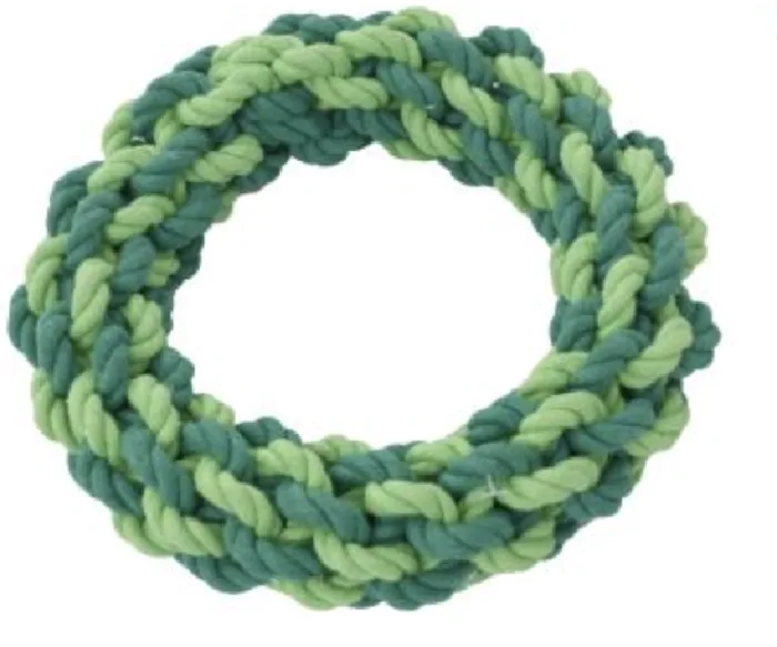 Territory Holiday Dog Toy Wreath Braided Rope 2025