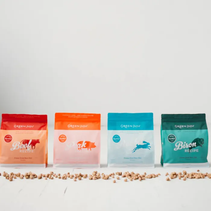 Green Juju - Freeze-dried Raw Diet Rabbit Duck Recipe - 14-oz