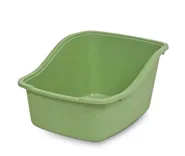 High Back Litter Pan Large Blue