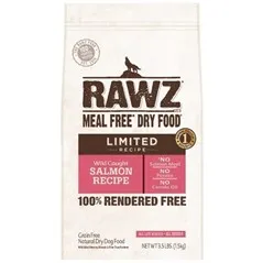 Rawz Dog Dry Gf Lid Salmon 3.5#;