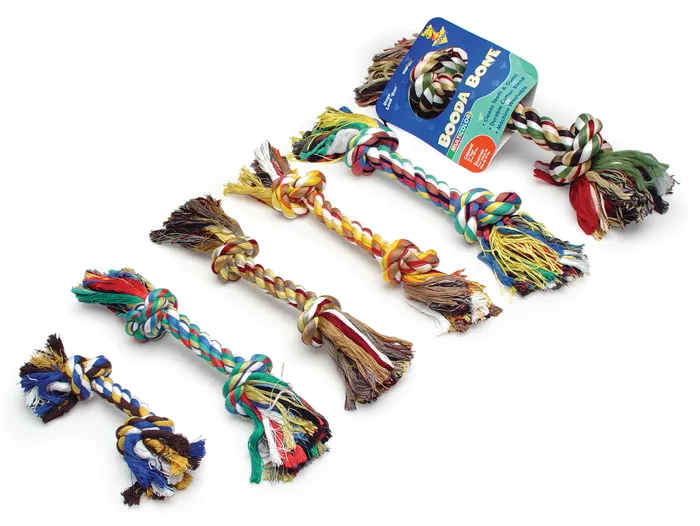 Booda 2 Knot Rope Bone Multicolor Colossal