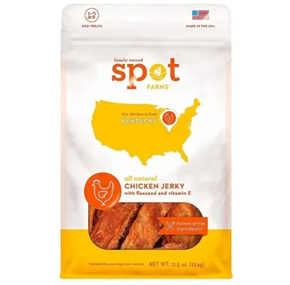Spot Farms Chicken Jerky Dog Treats 12.5 Ounce