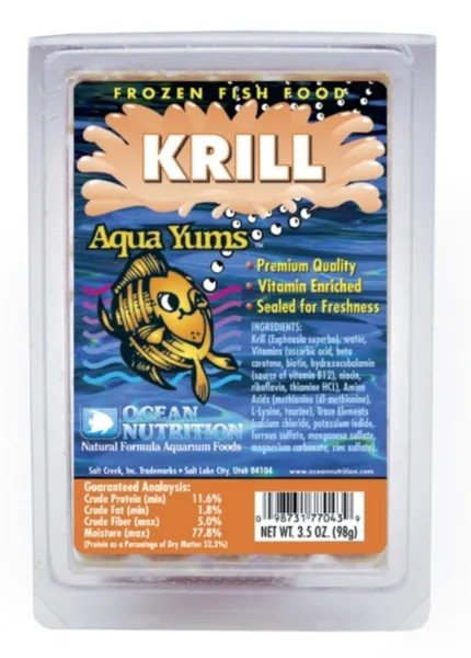 Krill Frozen Cubes 3.5oz