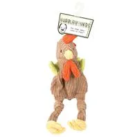 Large Knotties Rooster Plush Dog Toy