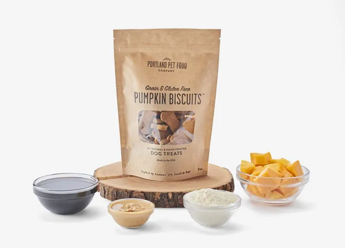 Portland Pet Gluten Grain Free Pumpkin Treat 5oz