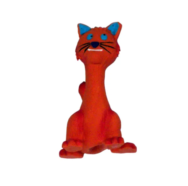 Knight Mini Cat Latex Toy