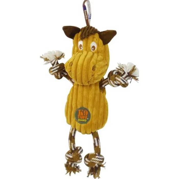 Ranch Roperz Horse Dog Toy Brown Med/12 Inch
