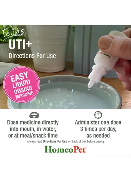 Homeopet Urinary Tract Infection For Cats 15ml
