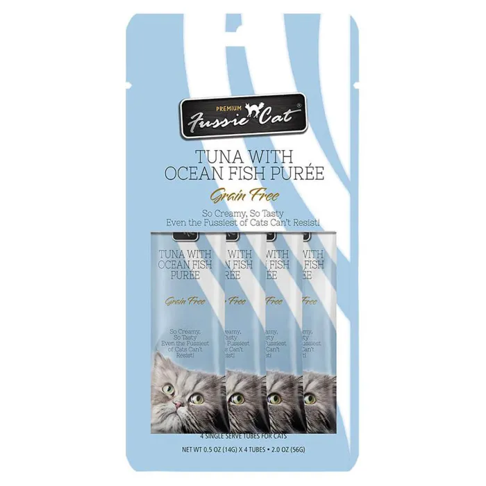 Fussie Cat Tuna & Oceanfish .5-oz 4-pk