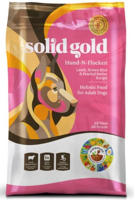 Hund-n-flocken With Lamb Dry Dog Food 4-lb