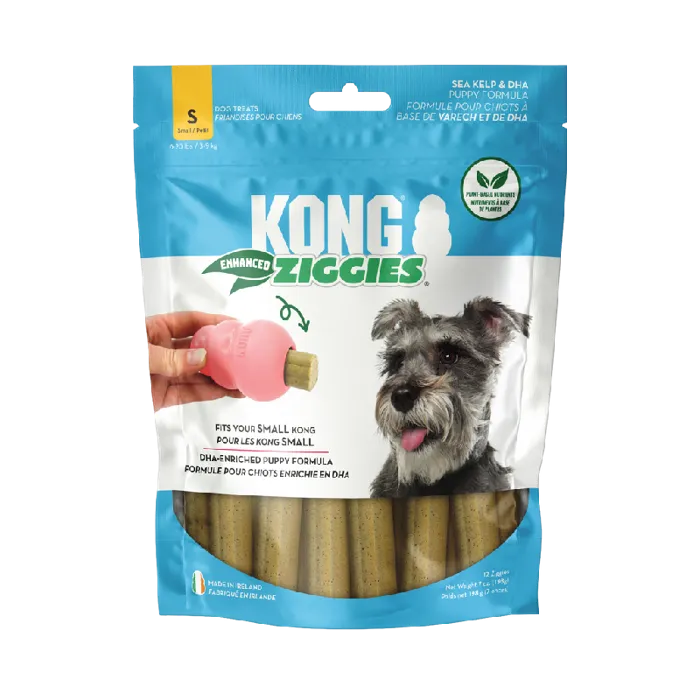 Kong Ziggies Enhanced Puppy Treats Sm