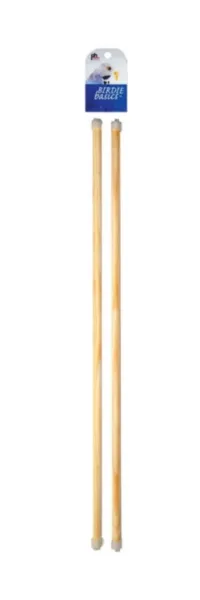 Birdie Basics Wood Perch 2pk 3/8" X 19"