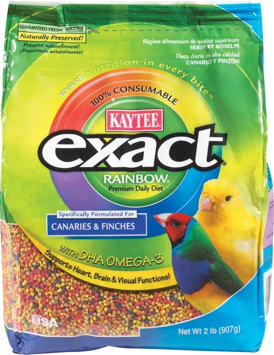 Exact Rainbow Canary/finch 2 Lbs
