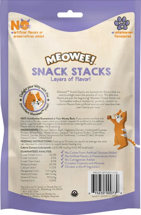 Meowee Snack Stacks 3.2-oz