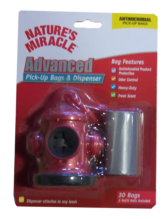 Dispenser Hydrant With Bags Red