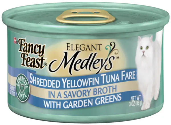 Fancy Feast Shrd Yelw Fin Tuna