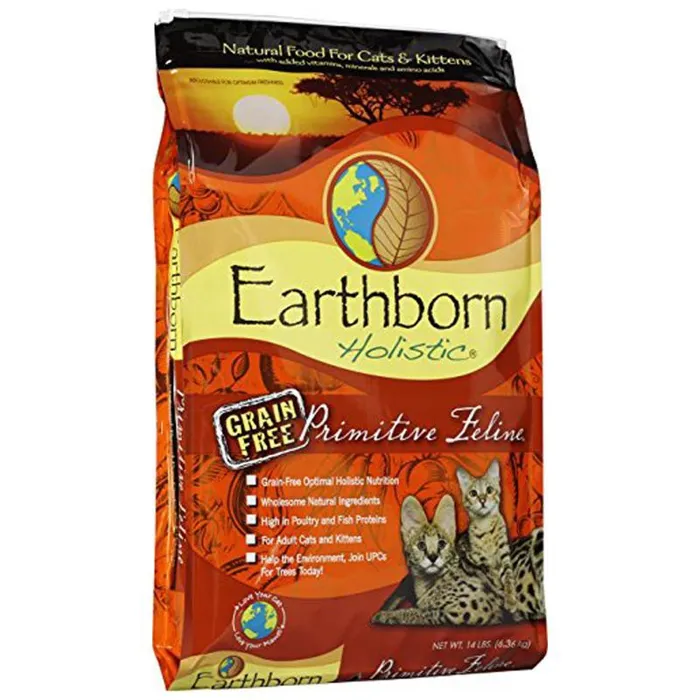 Primitive Feline Grain Free Natural Cat Food 14-lb