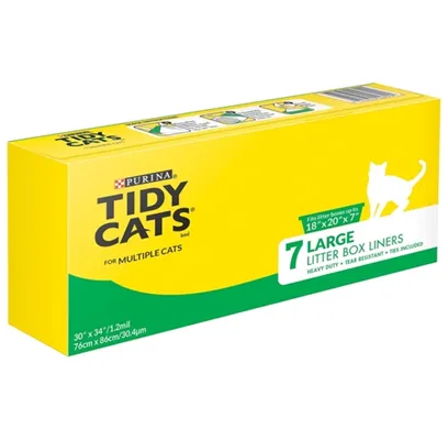 Tidy Cat Jumbo Liners 6x7 Ct