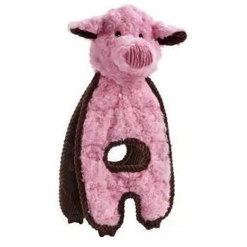 Cuddle Tugs Pig Dog Toy