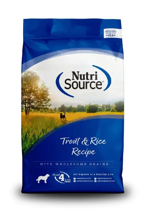 Nutrisource Dog Trout & Rice 5 Lb